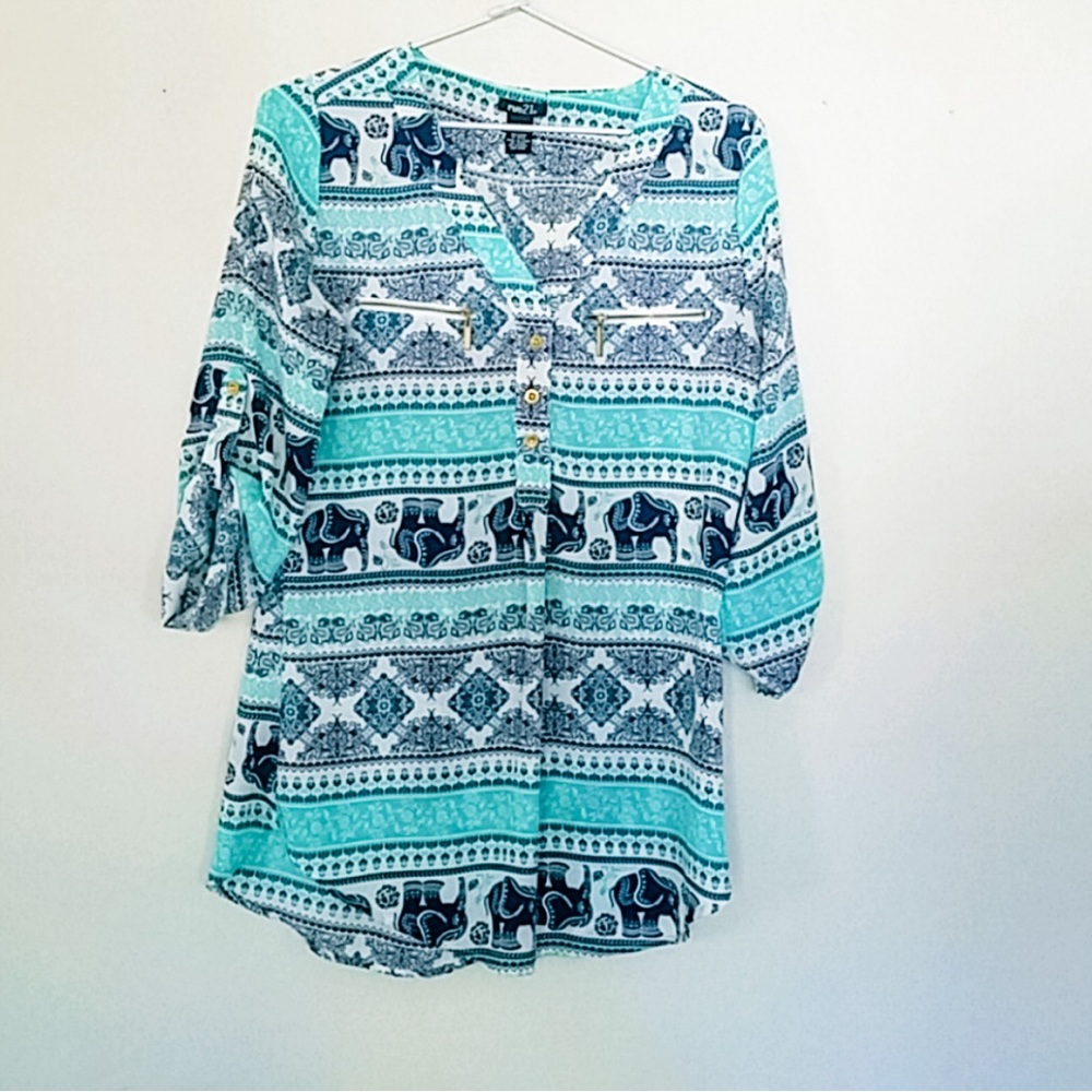 Elephant Print Tunic | Rue21 | Small